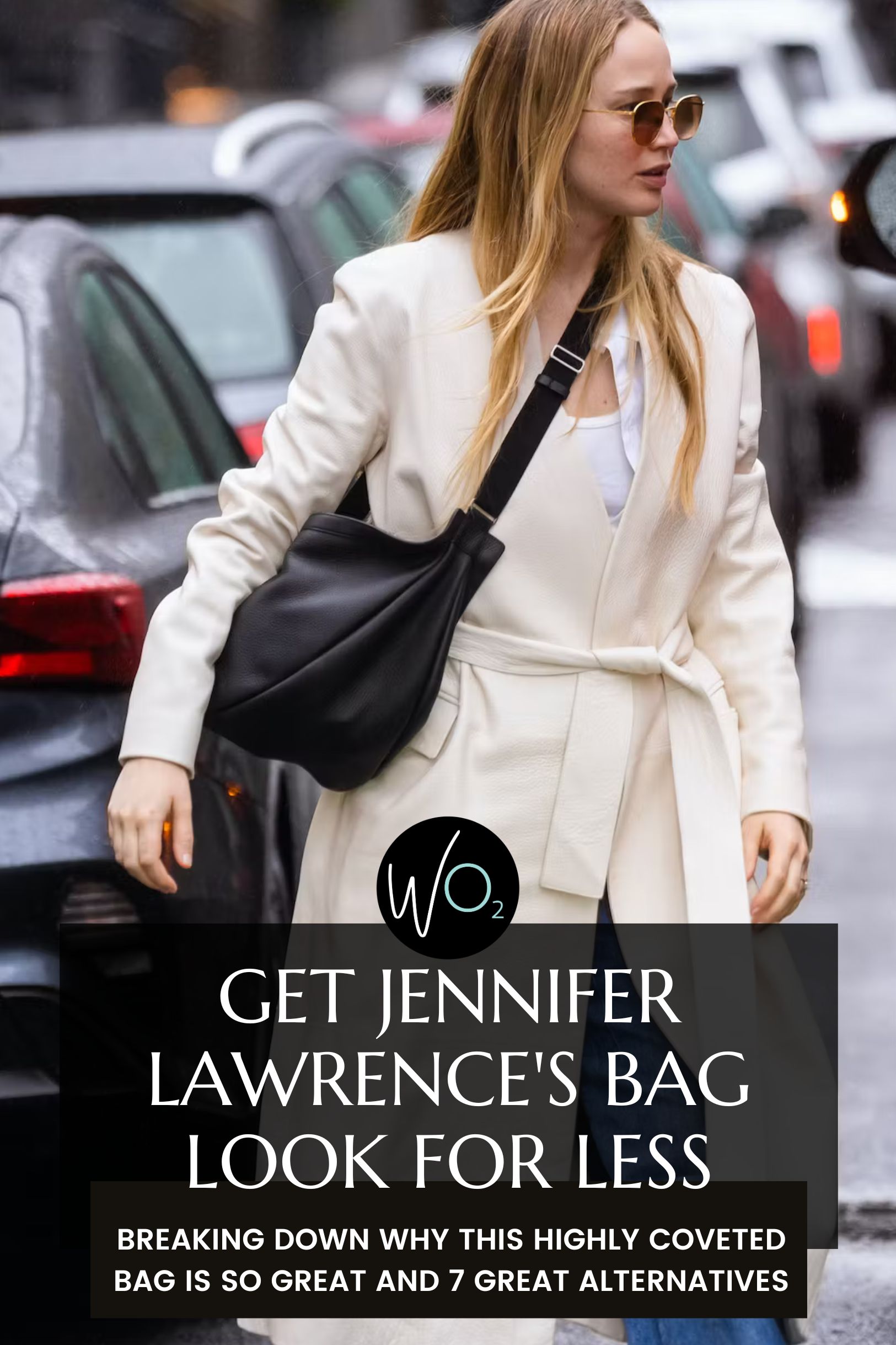 Jennifer Lawrence's Black Crossbody Bag for Less