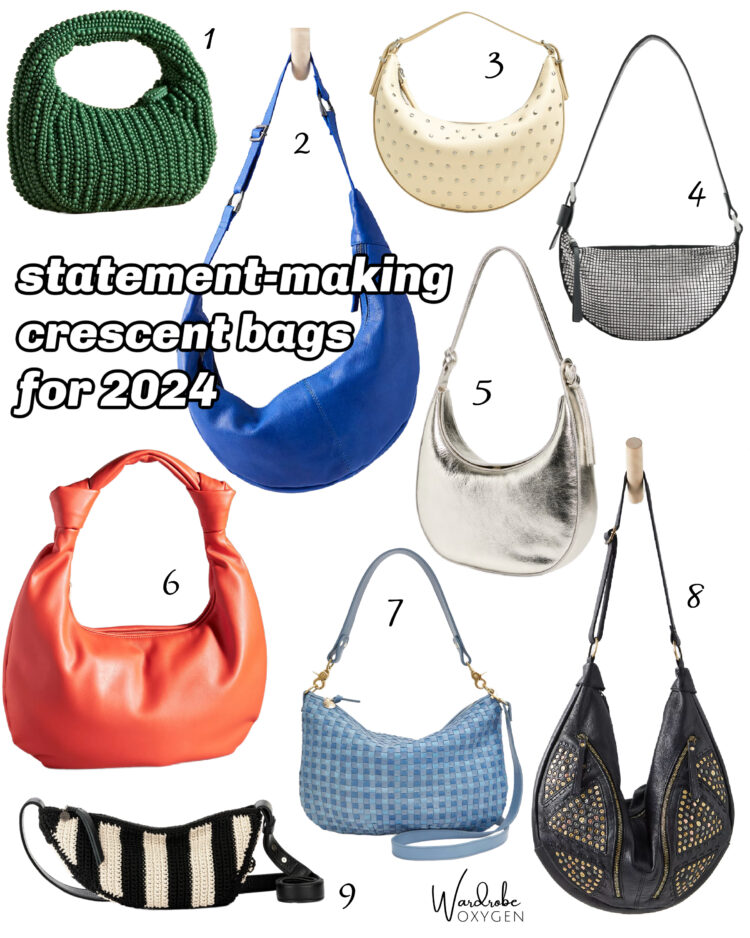 statement making crescent bag trend for 2024