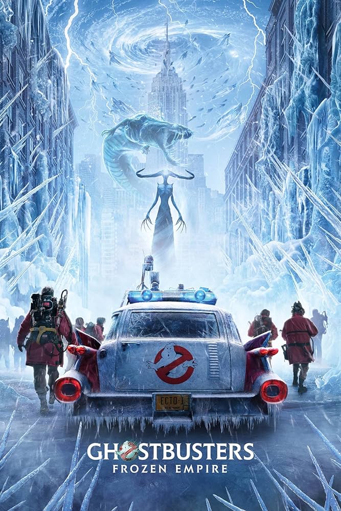 ghostbusters frozen empire movie poster