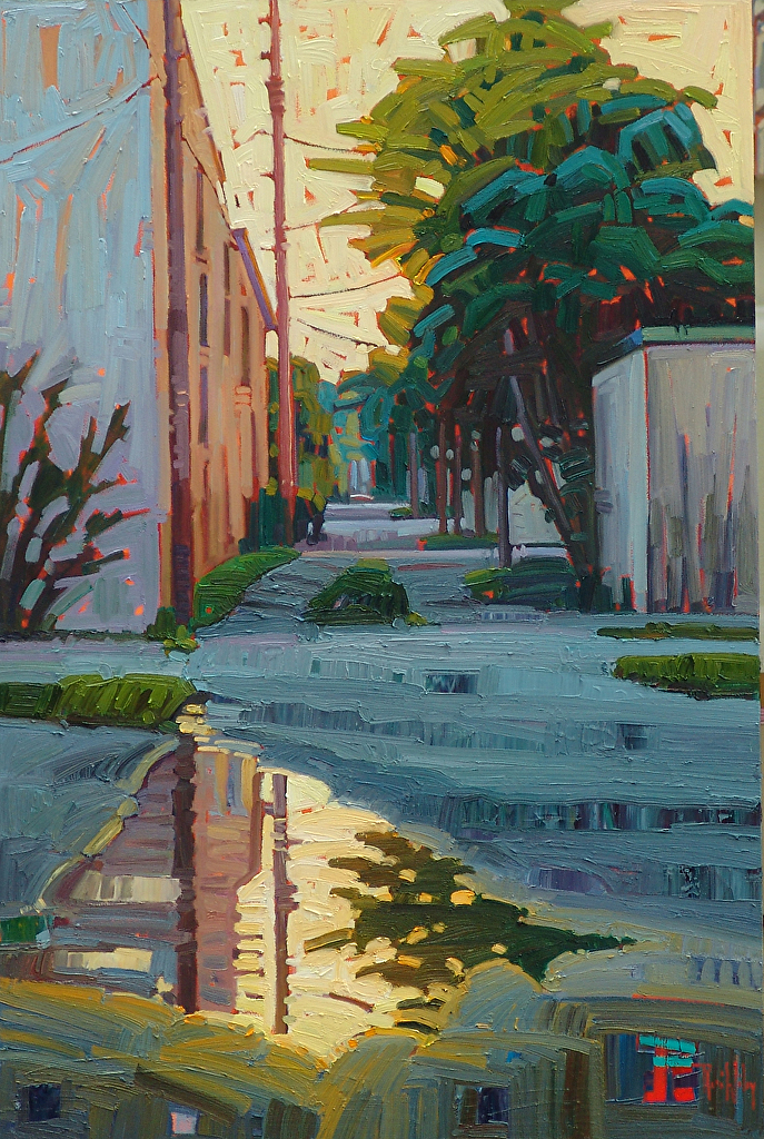 Rene Wiley, Rain Reflected, 2015