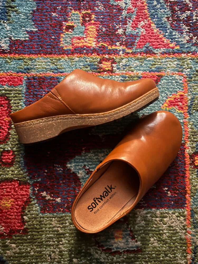 softwalk arvada clog in luggage | My Cold Weather Shoe Wardrobe