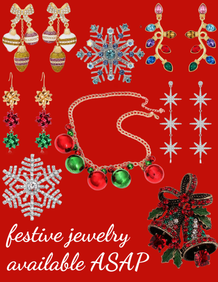 festive jewelry