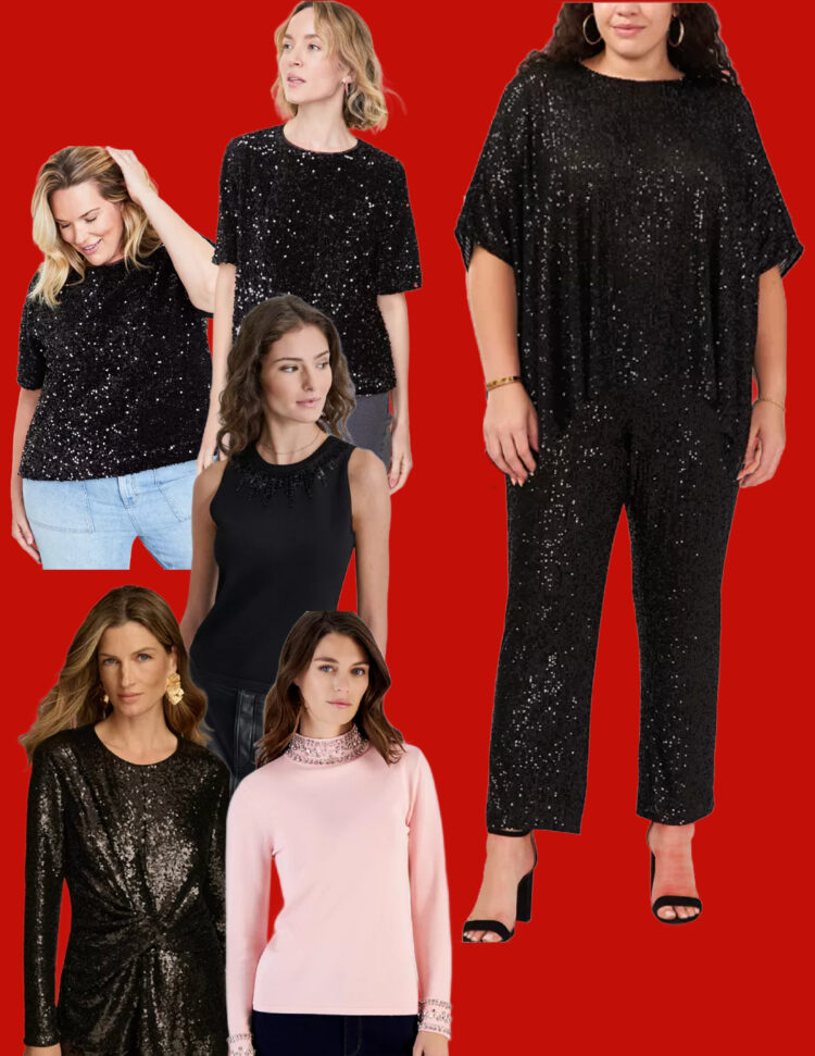 sequin party outfits | Last Minute Holiday Fashion Ideas