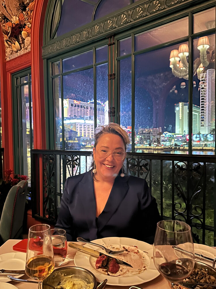 alison at mayfair supper club | 50th Birthday in Vegas in January