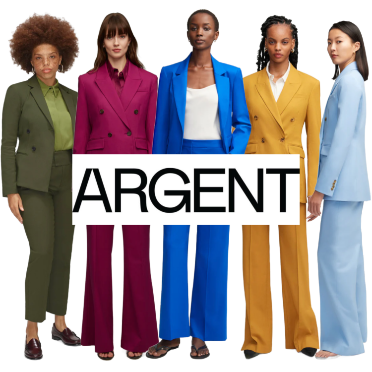 argent clothing for colorful professional suiting and workwear for women