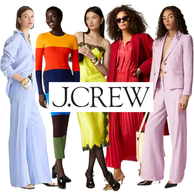 j.crew colorful clothing