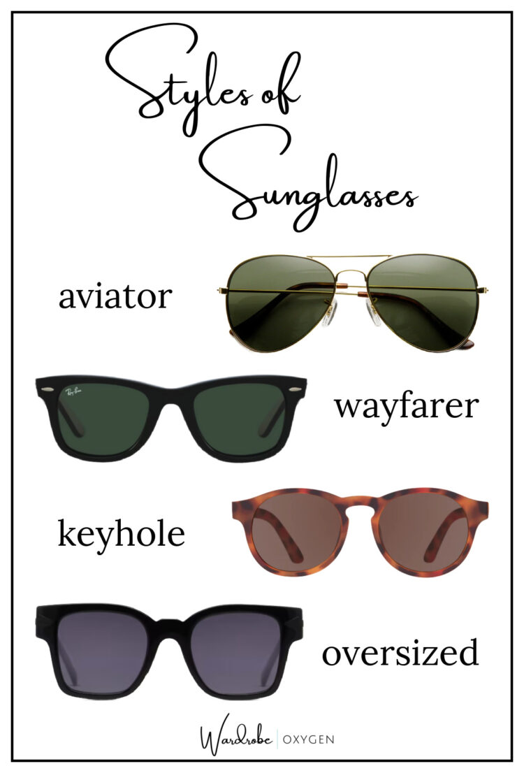 styles of popular sunglasses