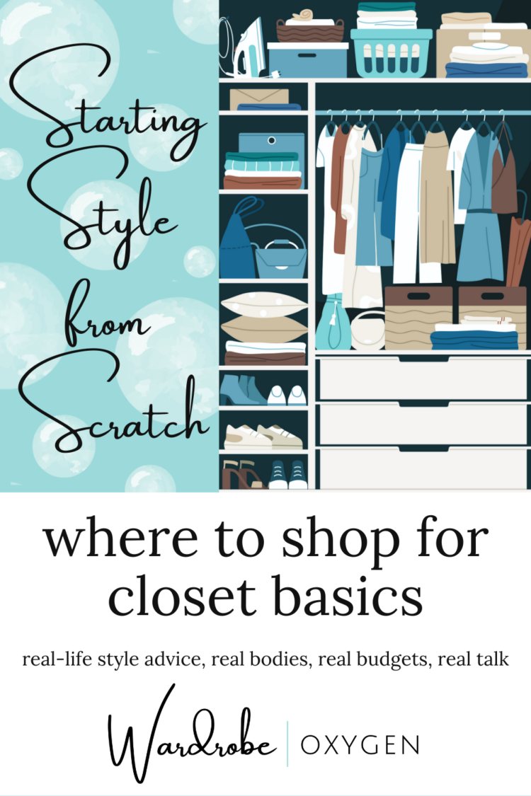 where to shop for closet basics for women in midlife by wardrobe oxygen