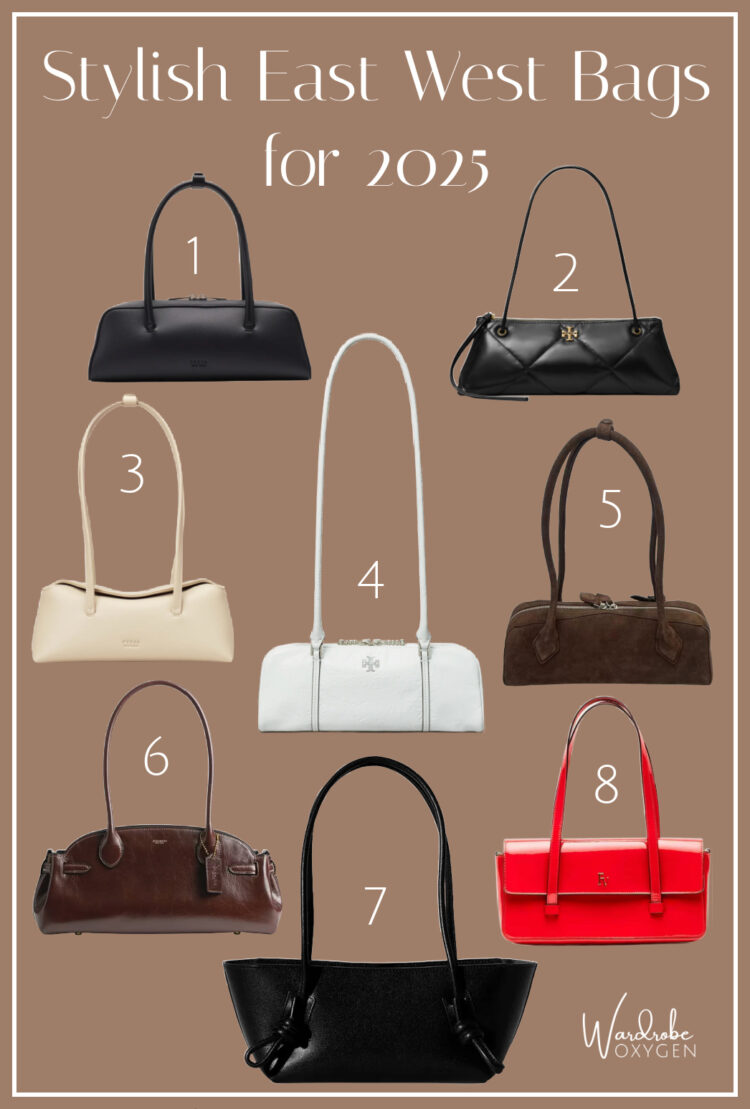 8 stylish east west bags for 2025 under $500