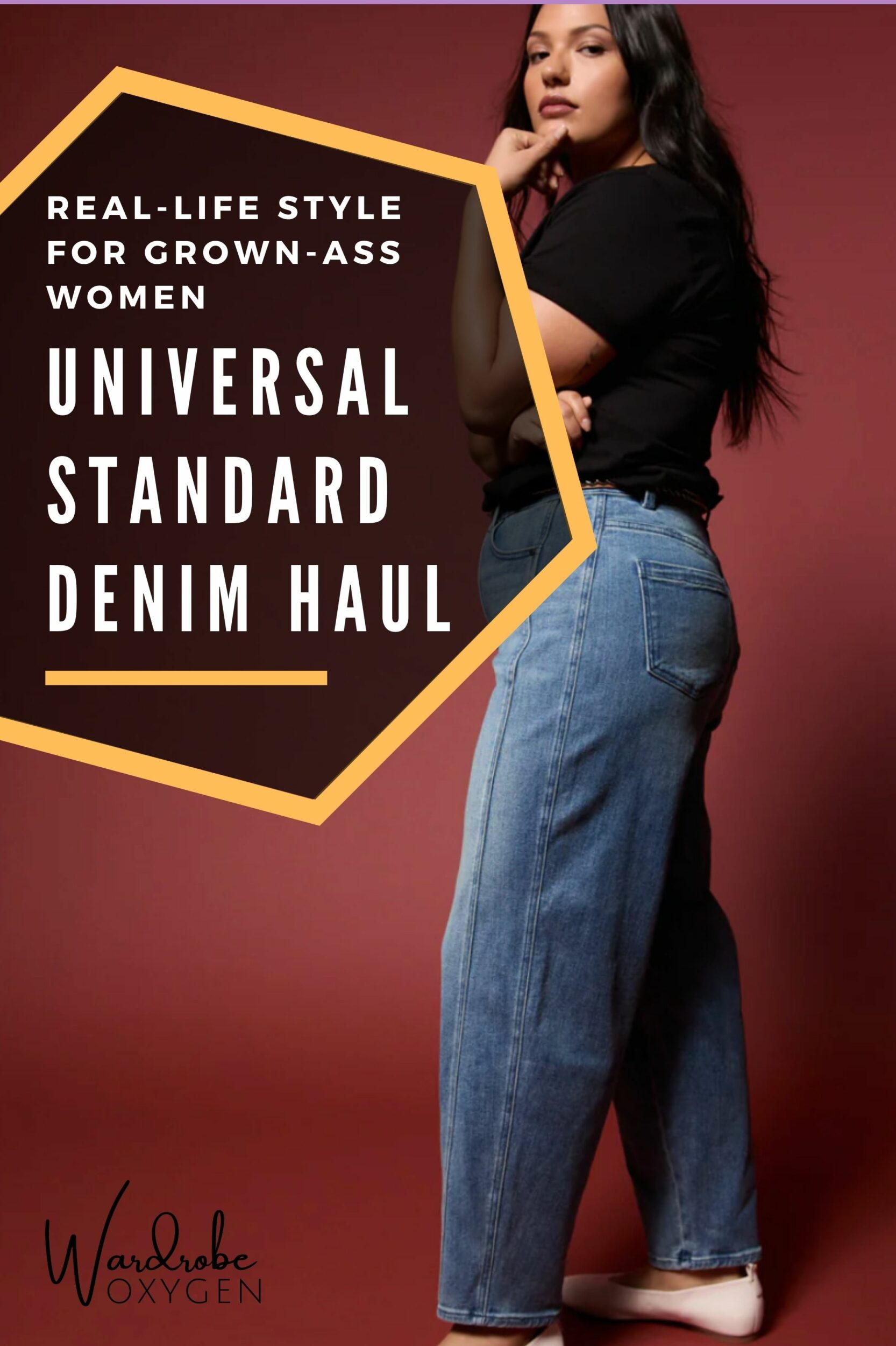 universal standard denim haul by wardrobe oxygen