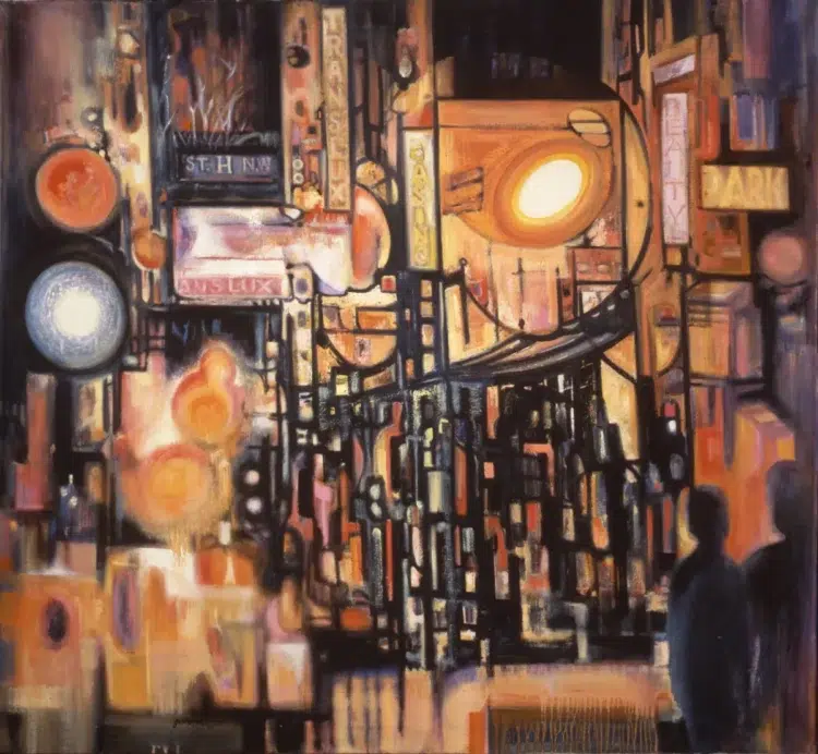 Georgia Mills Jessup Rainy Night Georgia Mills Jessup, Rainy Night, Downtown, 1967 | Weekend Reads for the Start of June