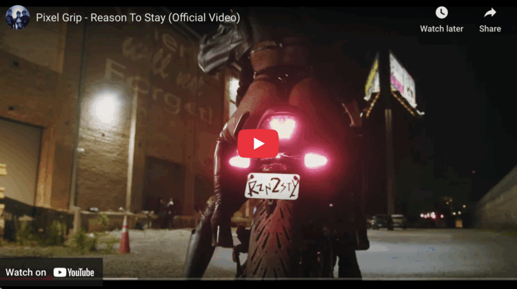 Screenshot from YouTube of Pixel Grip - Reason To Stay (Official Video)