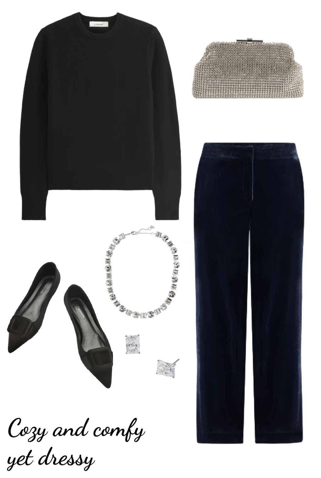 14 Holiday capsule wardrobe for women over 40 sample outfit