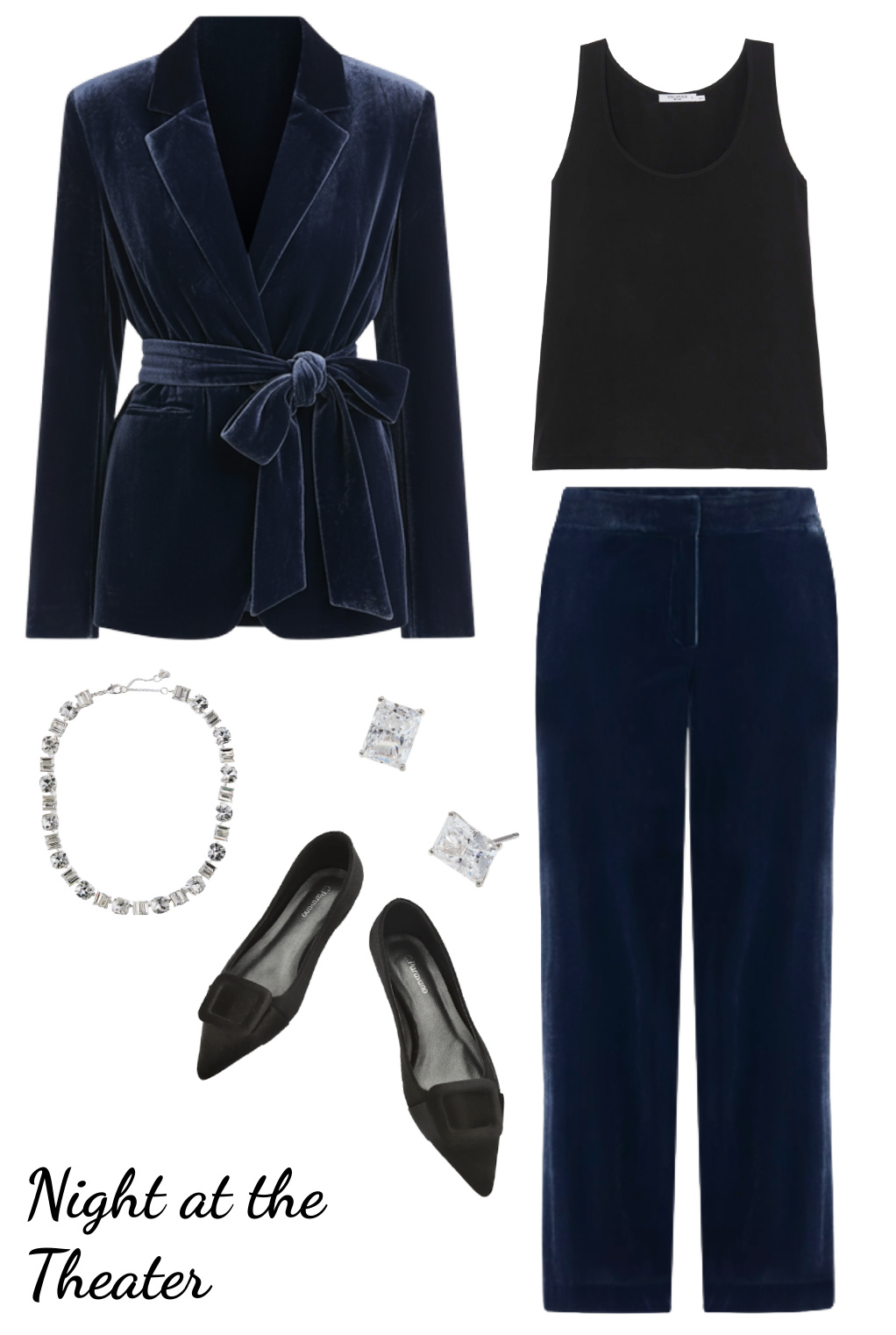 3 Holiday capsule wardrobe for women over 40 sample outfit