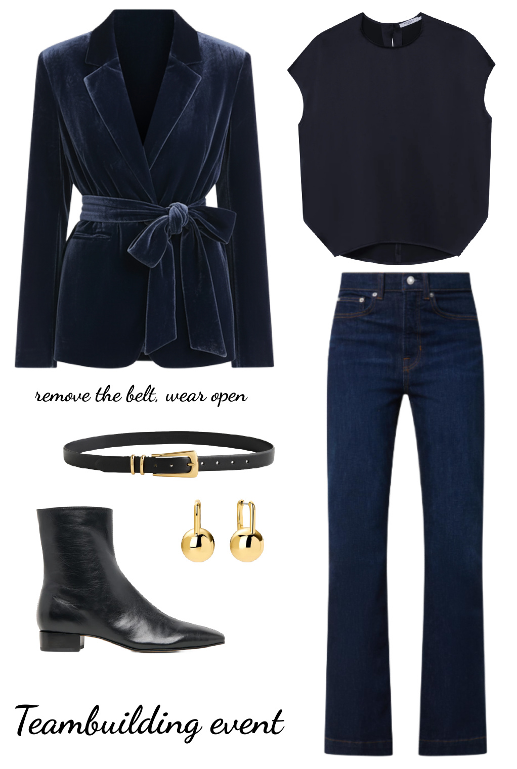 7 Holiday capsule wardrobe for women over 40 sample outfit