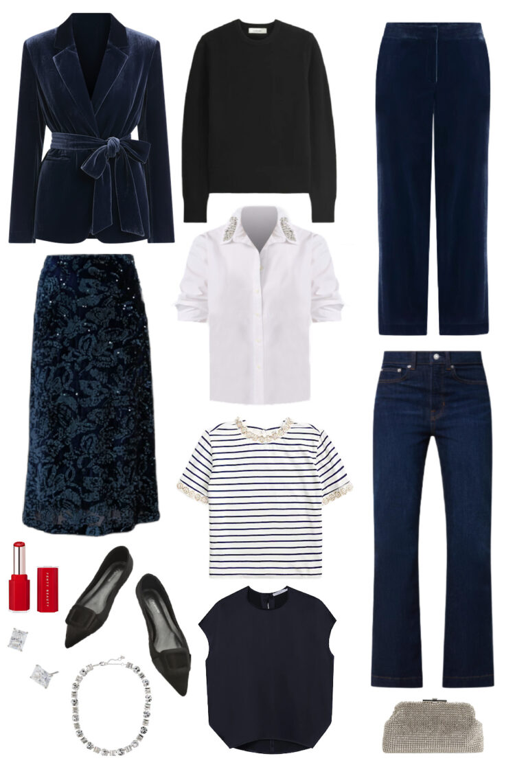 Holiday Capsule Wardrobe for Grown Women 16 holiday capsule wardrobe for women over 40