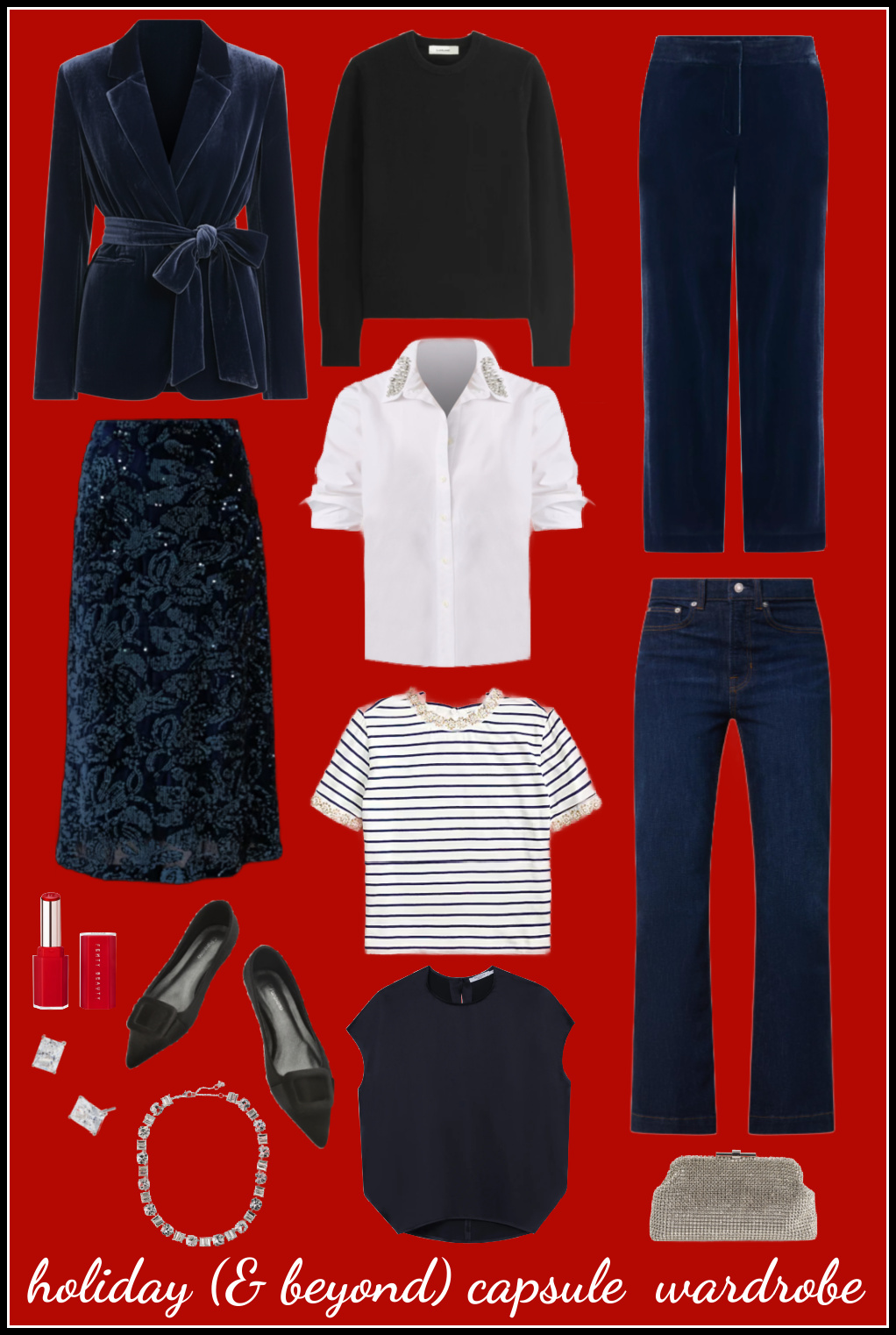 holiday capsule wardrobe