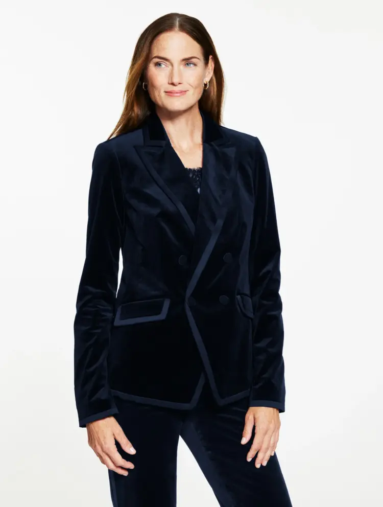 Cocktail Pantsuit talbots velveteen pantsuit