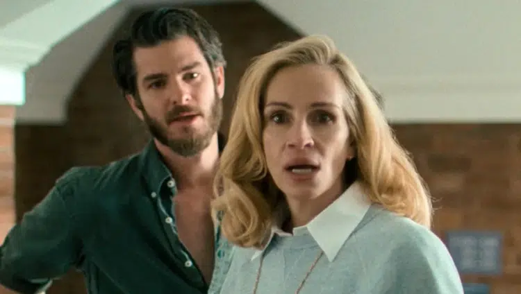 Weekend Reads for Mid-December 14 Andrew Garfield and Julia Roberts in the film After the Hunt