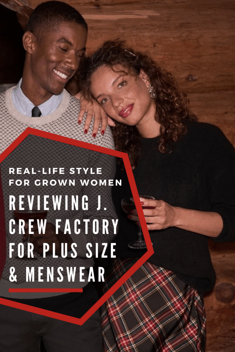 J. Crew Factory Review: Plus Size & Menswear 1 j. crew factory review